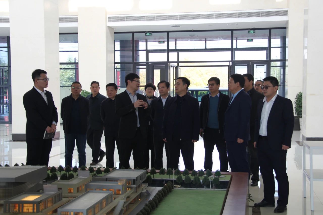 山西省委编办专题调研组一行莅临清控创新基地运城盐湖高新区参观调研