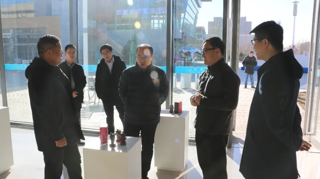 山西省晋中开发区党工委副书记贾尚明一行莅临山西智创城no4参观考察