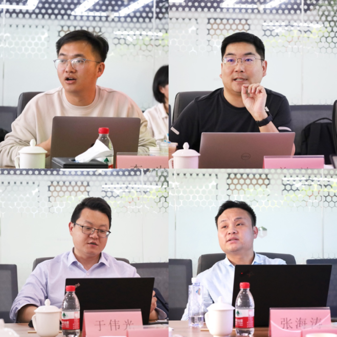 合肥高新区科技局局长丁启民带队考察调研清控科创